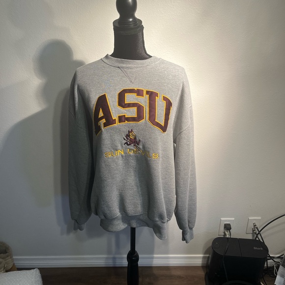 Embroidered Arizona State Sundevils Crewneck Sweatshirt by Russell Athletic XL - Picture 2 of 8